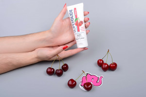 SUPERGLIDE Cherry Lubricing Gel Cherry (75 ml)