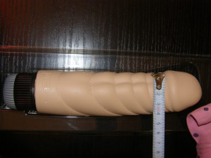 Vibrátor Joystick 18 cm silikon - tělový