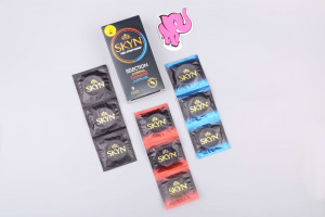 SKYN Selection – mix bezlatexových kondomů (9 ks)