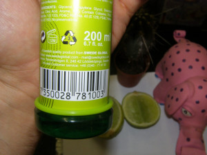 Masážny olej Swede kaktus / limetka 200ml