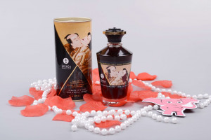 Shunga Aphrodisiac Warm Promising Oil - Love Latte (100 ml)
