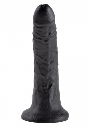 Realistické dildo Hot Stud (18 cm), černá
