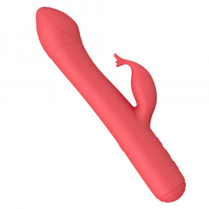 Vibrátor s výběžkem na klitoris Tulip
