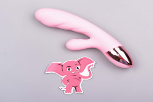 Nahrievací vibrátor s výbežkom na klitoris Lissy