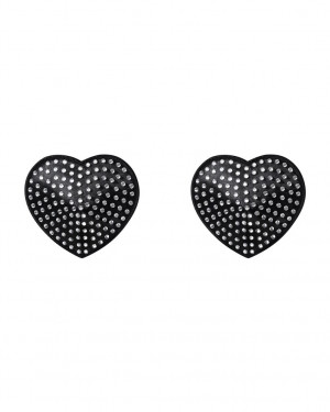 Obsessive nálepky na bradavky Diamond Hearts