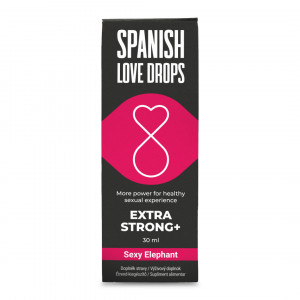 Španělské mušky Růžový Slon Extra STRONG+ (30 ml)