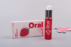 Orálny lubrikačný gél Strawberry Candy (30 ml)