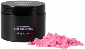 Telový peeling a relaxačný kúpeľ s feromónmi Bubbling Wild Salt (350 g)