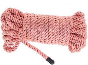Bondážní lano Sensual Art (7,5 m), růžové