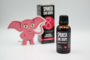 Španielske mušky Ružový Slon Extra STRONG+ (30 ml)