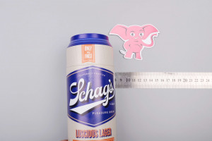 Masturbátor Beer Can Luscious Lager (20 cm), rozmery