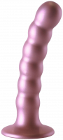 Anální kuličkové dildo Metallico Beaded (13,8 cm)