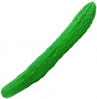 Silikonový vibrátor The Cucumber (25,5 cm)