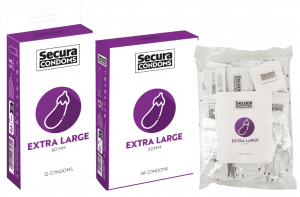 Secura Extra large – velké kondomy
