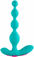 Vibrační anální kuličky Funn Beads Turquoise (18,4 cm)