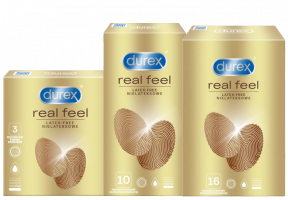 Durex Real Feel – bezlatexové kondomy
