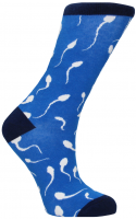 Vtipné ponožky s motívom spermií