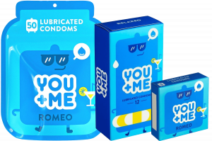 You Me ROMEO - extra lubrikované kondomy