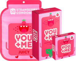 You Me JUICY – ochutené kondómy