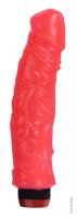 Vibrátor gélový Red Jelly (22 x 4,5 cm)