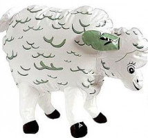 White Sheep felfújható bárány