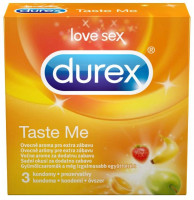 Durex Taste Me – ochutené kondómy (3 ks)
