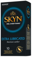 SKYN Extra Lubricated – latexmentes óvszerek extra síkos (10 db)