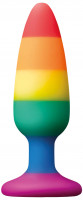 Anální kolík s přísavkou Rainbow Euphoria