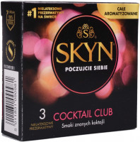 SKYN Cocktail Club – latexmentes óvszerek (3 db)