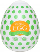 Tenga Egg Stud masturbátor (7,5 cm) + dárek SKYN 5 Senses kondomy