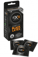 EXS Blatex – čierne kondómy (12 ks)