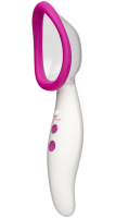 Automatická vibrační vakuová pumpa na vaginu Pink & White