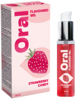 Orális síkosító gél Strawberry Candy (30 ml)