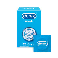 Durex Classic – klasszikus óvszerek (18 db)