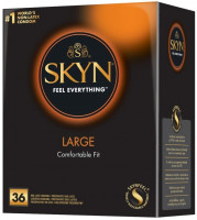 SKYN Large – XL bezlatexové kondomy (36 ks)