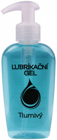 Tlumivý lubrikační gel s pumpičkou 130 ml.