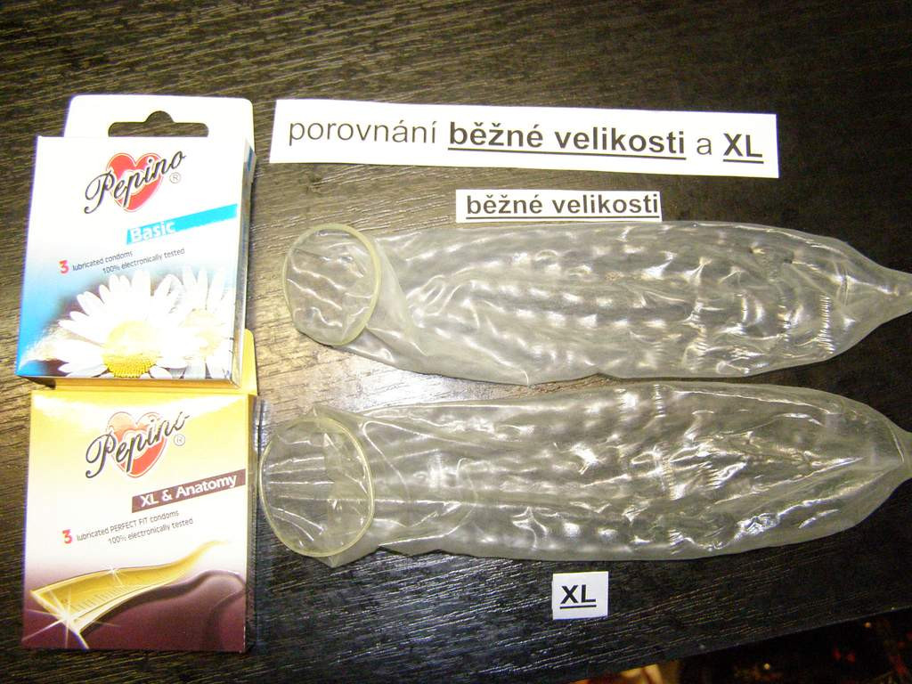 Pepino XL - 3ks kondomy velké