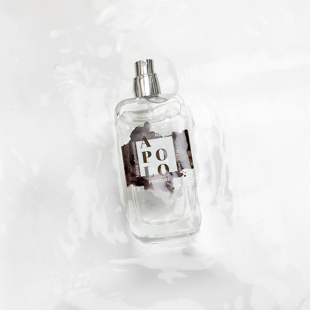 Afrodiziakální parfém s přírodními feromony pro muže Apolo (50 ml)