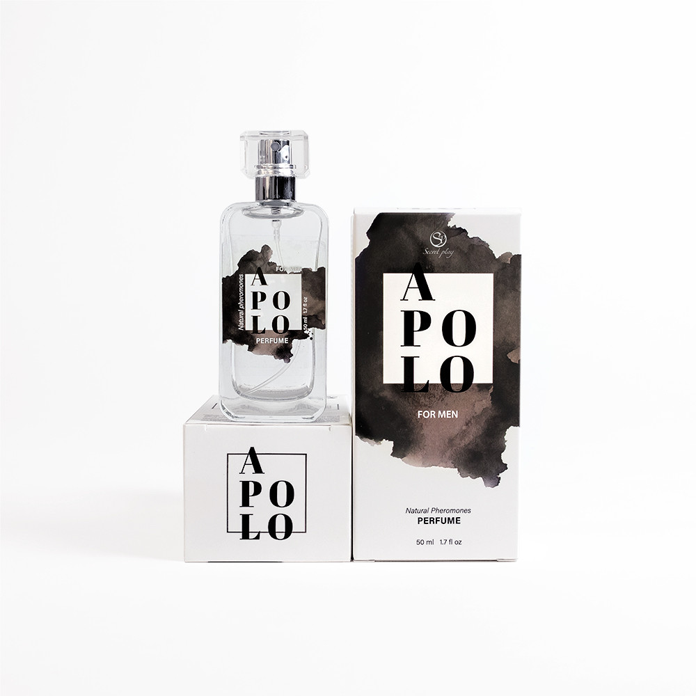 Afrodiziakální parfém s přírodními feromony pro muže Apolo (50 ml)