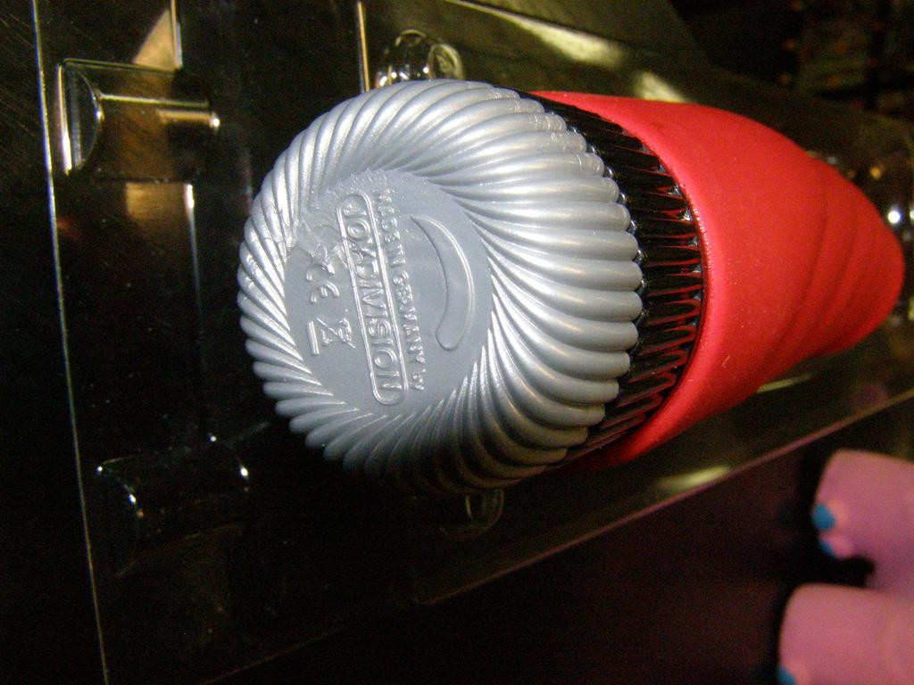 Vibrátor Joystick 18 cm silikón - červený