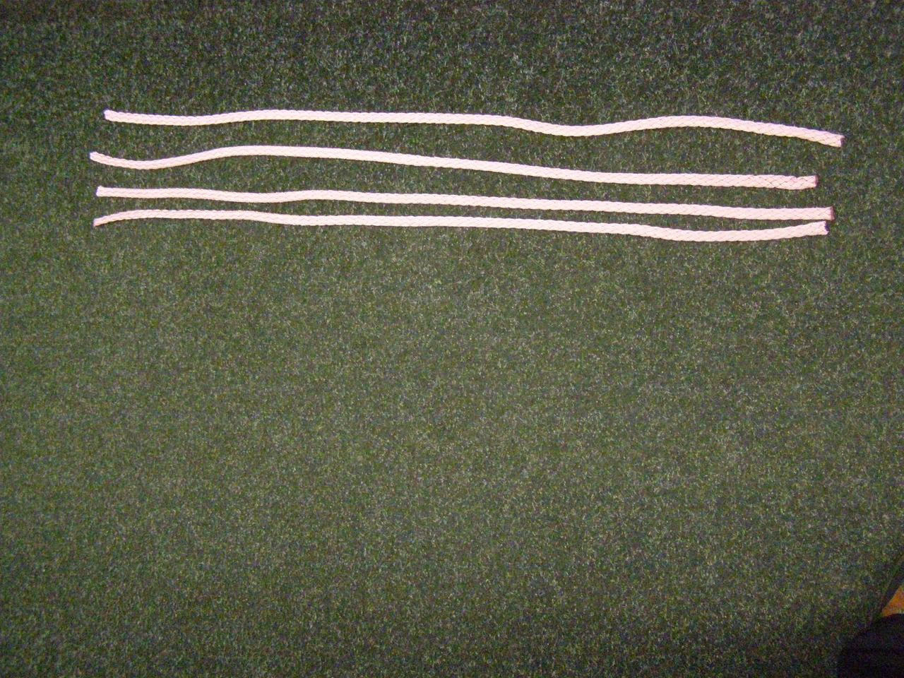 Bondážne lano 5m + 4 × 1m