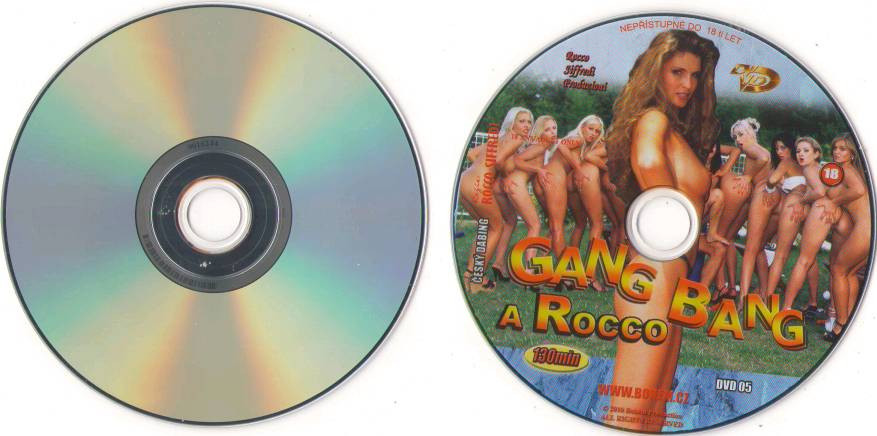 DVD Gang Bang és Rocco