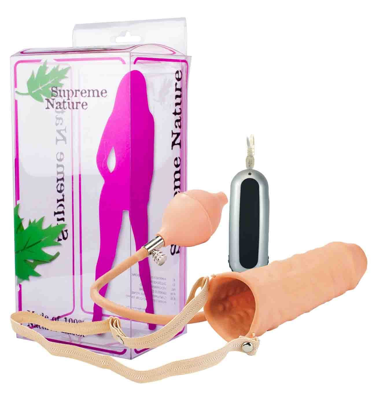 Připínací penis vibrace, dofukování