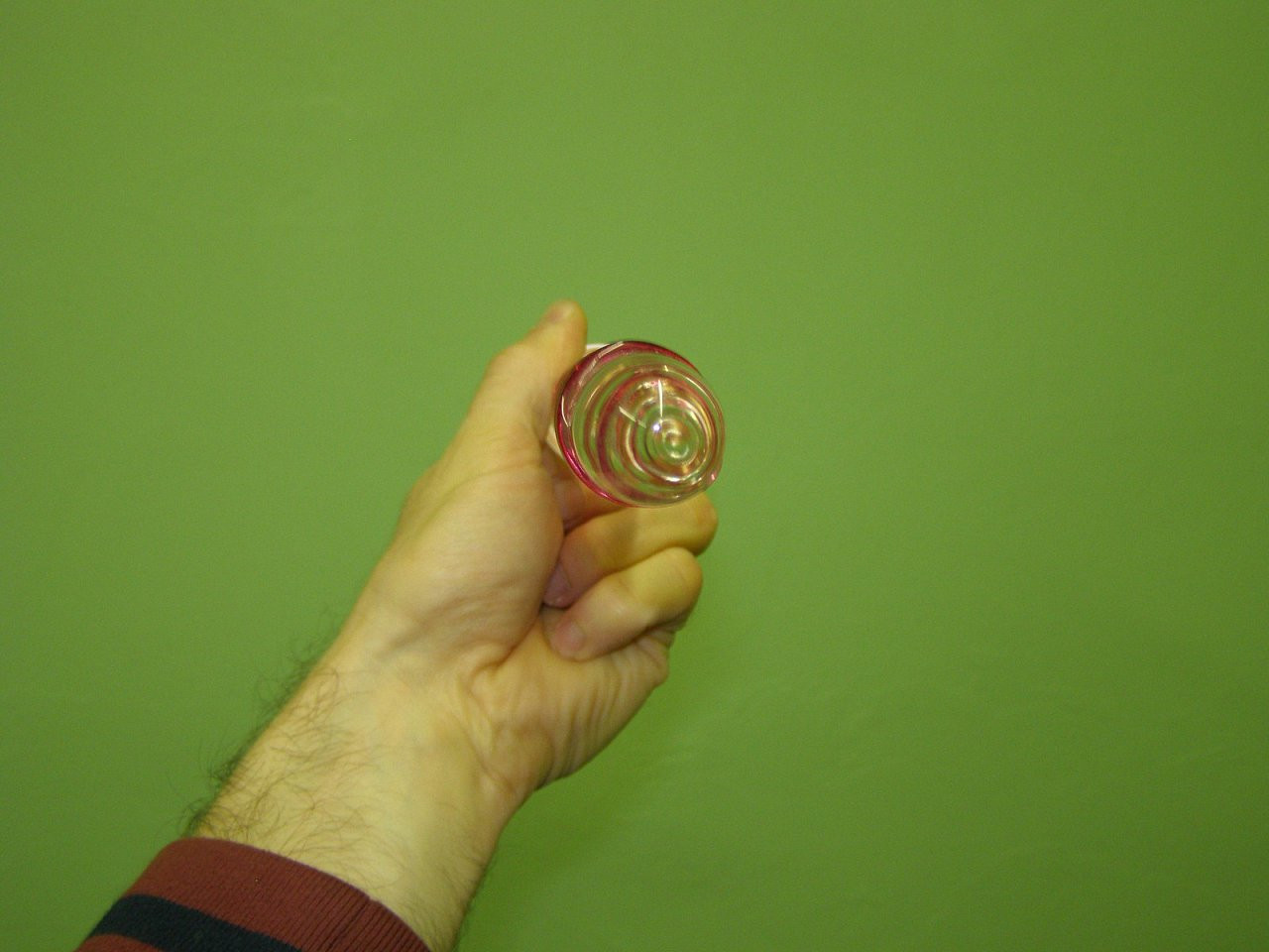 Dildo skleněné GlassWork  22 cm, Oblouk