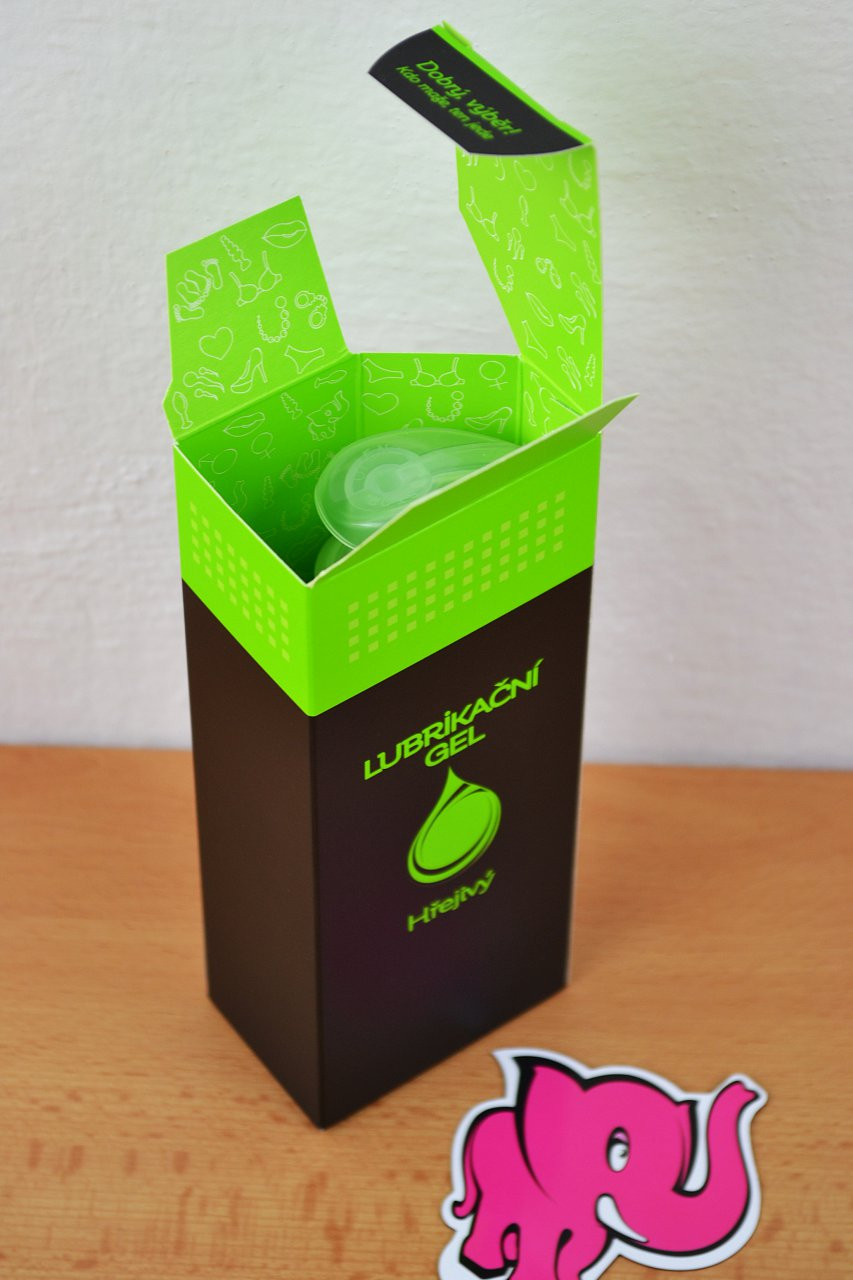 Hřejivý lubrikační gel (130 ml) – s krabičkou