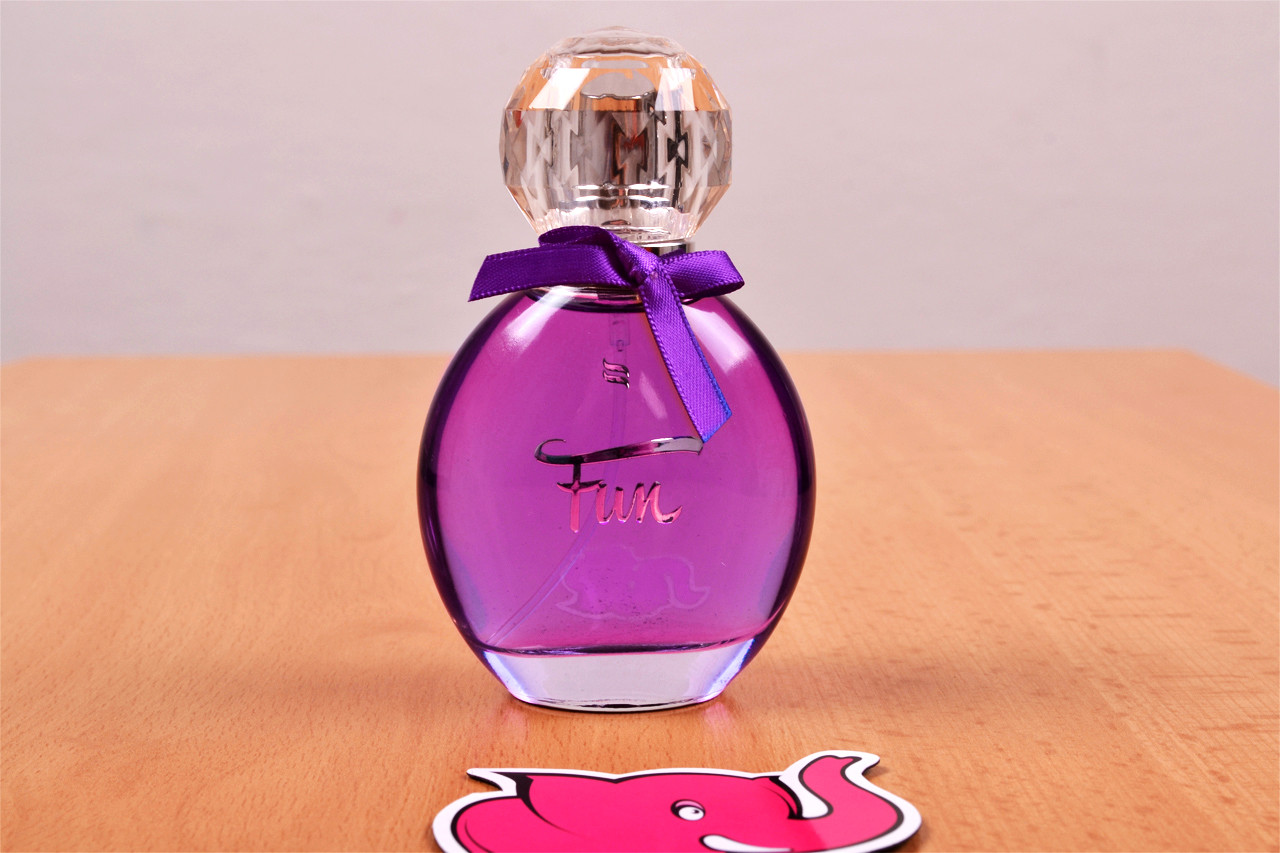 Parfüm Obsessive Fun – kilátás az üvegre elölről