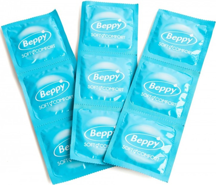 Beppy kondómy modré 72 ks
