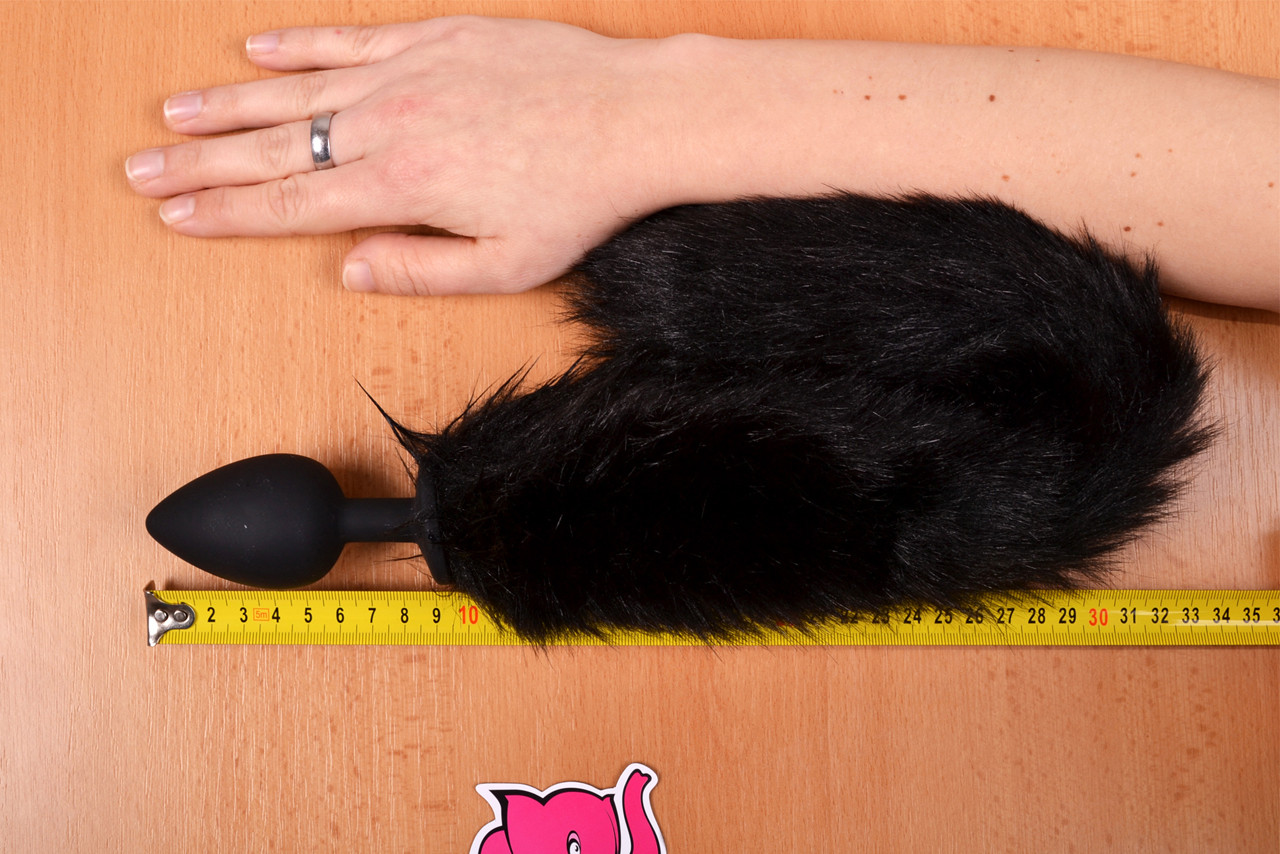 Sada Pussycat - meriame dĺžku kolíka s chvostíkom