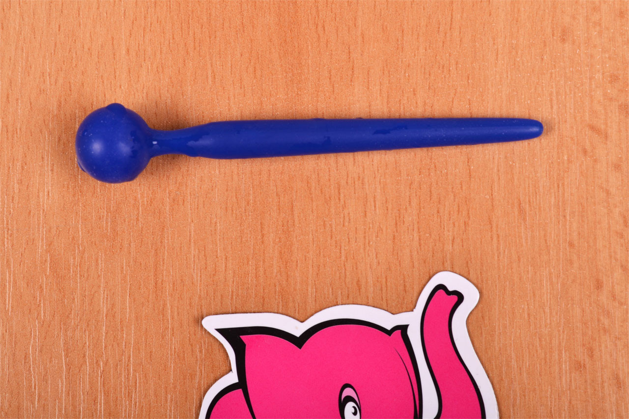 Silikonový dilatátor Blue Stick – focení v prodejně Růžový Slon Havířov