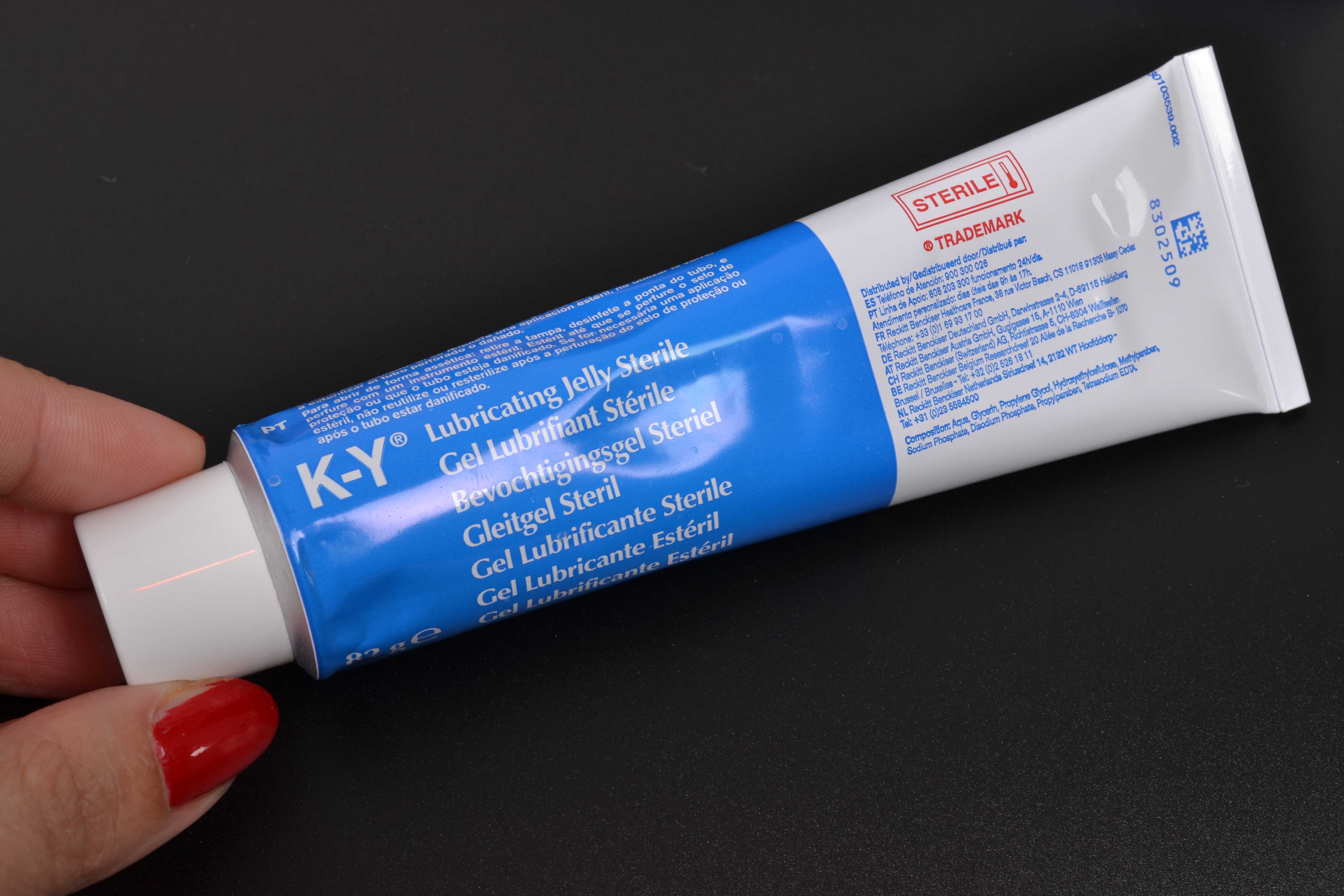 Sterilní lubrikační gel K–Y Jelly (82 g)